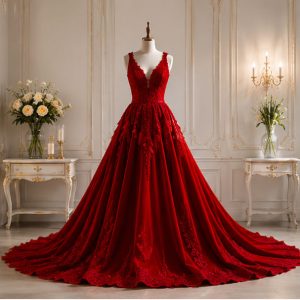 Red Evening Dress