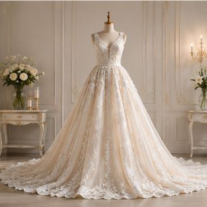 Champagne Ball Gown